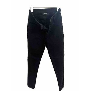 blue savvy, high waisted skinny leg, stretch black pants,women